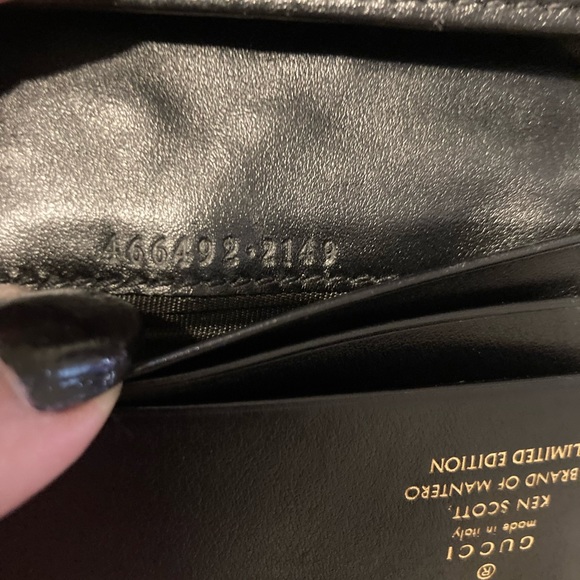 Limited Edition Gucci Floral Botanical by Ken Scott Card Wallet - Picture 15 of 16